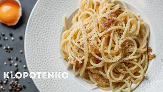 Spaghetti Carbonara 🍜 Ievgen Klopotenko