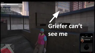 How to use Imami Out of Sight to escape griefers in GTA Online