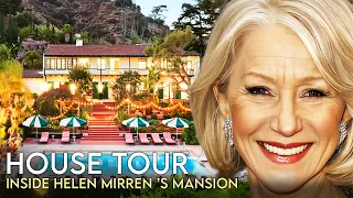 Helen Mirren | House Tour | $17 Million Lake Tahoe Mansion & More