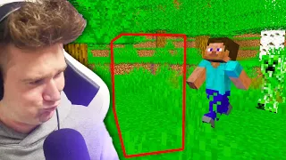 NIEWIDZIALNA ŚCIANA TROLL | Minecraft Extreme