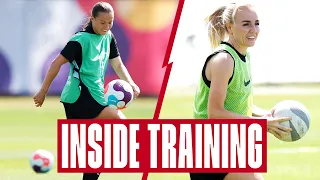 Kirby's Silky Skills, Hemp v Scott Sprint Race & Lionesses Dodgeball 🤾| Inside Training