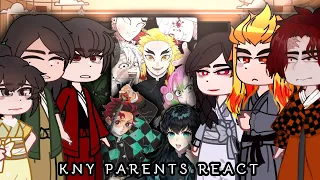 Demon Slayer parents react to their kids • Kimetsu no yaiba Demon Slayer🎴🌊• KNY reaction vid