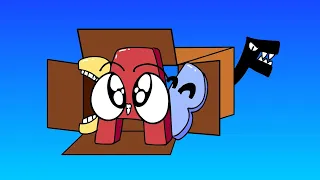 Alphabet Lore Babies vs Box Animation | Alphabet Lore Animation Meme