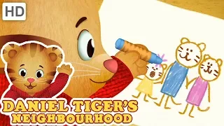 Daniel Tiger 🖍️🌈🖌️ Colour with Me! | Videos for Kids