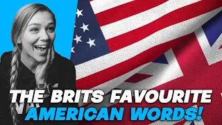 AMERICAN REACTS TO AMERICAN WORDS BRITS LOVE | AMANDA RAE