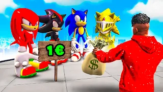 Alle SONICS KAUFEN für 1€ in GTA 5!