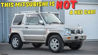 This is NOT a KEI Car | A 1997 Mitsubishi Pajero JR Walk Through and Test Drive