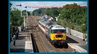 Staycation Part 3. A Class 20, A cab ride in 47593 to Skipton and Cows on the line at Gargrave.