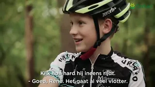 Wout van Aert pranks cycling children gone right