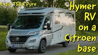 Hymer motorhome on a Citroen chassis : Exsis T580 Pure