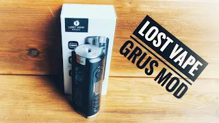Lost Vape Grus Mod 100w Review