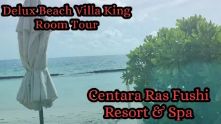 Deluxe Beach Villa | Centara Ras Fushi Resort | Room Tour | #honeymoon #saurakshi