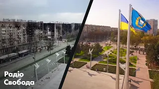 Мариуполь до и после разрушения: впечатляющие кадры города с дрона