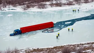 Incredible Moments of Truck Driving Caught on Camera