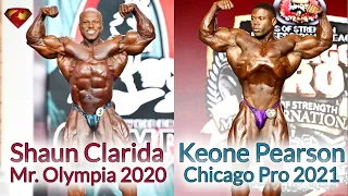 Keone Pearson (Chicago Pro 2021) vs Shaun Clarida (Mr. Olympia 2020)