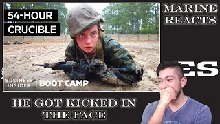 Marine reacts to the USMC Crucible (part 1)