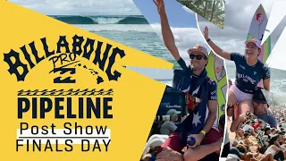 Carissa Moore, Jack Robinson Claim Maiden Billabong Pro Pipeline Wins I Post Show FINALS DAY