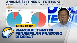 Warganet Kritisi Penampilan Prabowo Di Debat