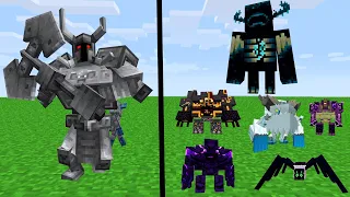 Who can defeat Ferrous Wroughtnaut Mod | Minecraft