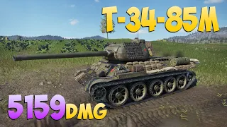 T-34-85M - 9 Frags 5.1K Damage - A rare medal! - World Of Tanks