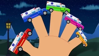 Finger Family Ambulance | Vehicles Finger Family | Nursery Rhymes For Kids And Toddler | Baby Songs