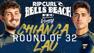 João Chianca vs Ezekiel Lau | Rip Curl Pro Bells Beach - Round of 32 Heat Replay