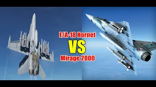 F/A-18 VS Mirage 2000