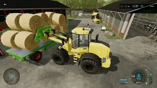 Loading straw bales, selling produce, plowing, cultivating and sowing |Gelderland |Fs22 |Ps4|