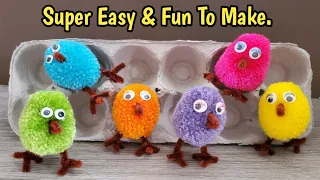 DIY With Me | Yarn Easter Eggs Making | #easter