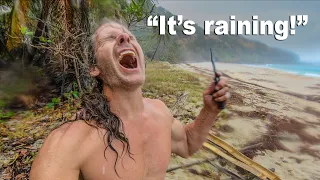 THE ISLAND 96-Hour Survival Challenge: Rain Catch System