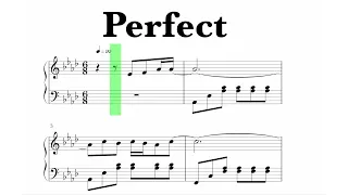 Ed Sheeran - Perfect Sheet Music