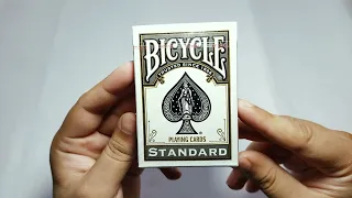 Bicycle Black Back Playing Cards Unboxing