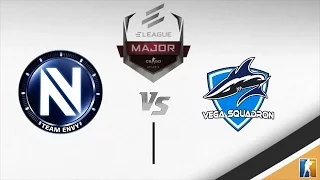 EnVyUs vs Vega Squadron [Map 1 BO1] ELEAGUE Major 2017 - Offline Qualifier