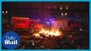Paris: Fiery protests after Macron survives no-confidence vote amid pension reform controversy