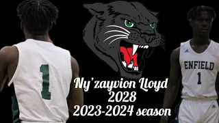 Ny’zayvion Lloyd enfield middle panthers 2023-2024 season