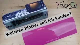 Welchen Plotter kaufen? Silhouette Cameo 3 oder Brother CM900? | PiexSu