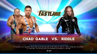 WWE 2K22 | CHAD GABLE VS. RIDDLE