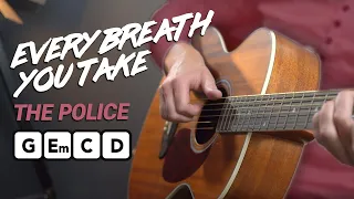 Every Breath You Take - Fingerstyle Acoustic Guitar Lesson/ Tutorial