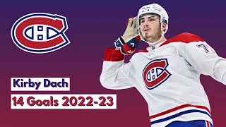 Kirby Dach (#77) All 14 Goals of the 2022-23 NHL Season