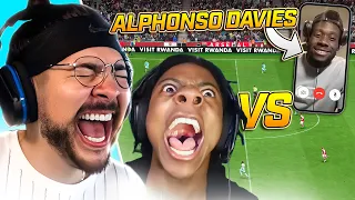 CASTRO REACTS TO iShowSpeed vs Alphonso Davies IN FIFA!