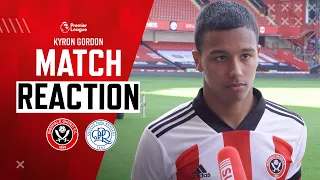 Kyron Gordon | Sheffield United U23s 4-0 QPR | Match Reaction Interview