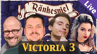 Victoria 3 im Ränkespiel: Mit Shurjoka, Maurice und RangerArea (Livestream-Aufzeichnung)