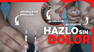 TIPS RAPIDOS para INYECTAR INSULINA VIA SUBCUTANEA | 💉Inyeccion subcutanea | ENFERMERIA