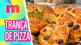 Receita deliciosa de trança de PIZZA  - Mulheres (14/05/2024)