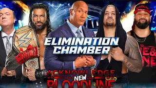 WWE 2k24 - Bloodline Domination  in the Elimination Chamber  ft. Roman Reigns & The Usos!" 🔥🔥