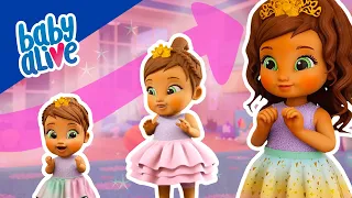 GRANDIT ! La Poupée Princesse Ellie Grandit 👑 Dessin Animé Pour Bébé 🌈 Baby Alive Français 💕