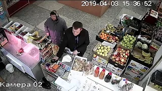 Неудачная попытка развода продавца | Unsuccessful attempt to divorce the seller in the store