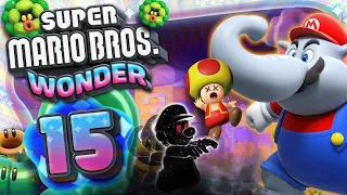 SUPER MARIO BROS. WONDER 🌸 #15: Roink-Dünen, Farbwechsel-Labyrinth & Schatten-Mario!