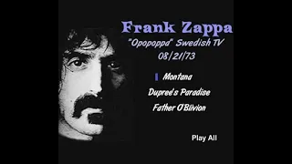 Frank Zappa - 1973 - Stockholm, Sweden Video Pt. 2.