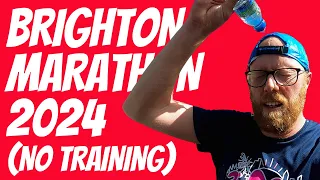RICH RUNS... Brighton Marathon 2024 without training